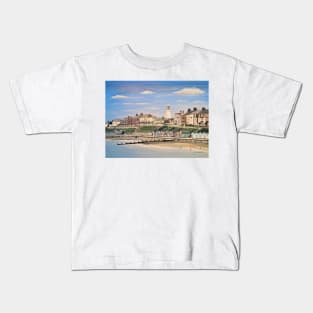 Southwold Seafront Painting Kids T-Shirt